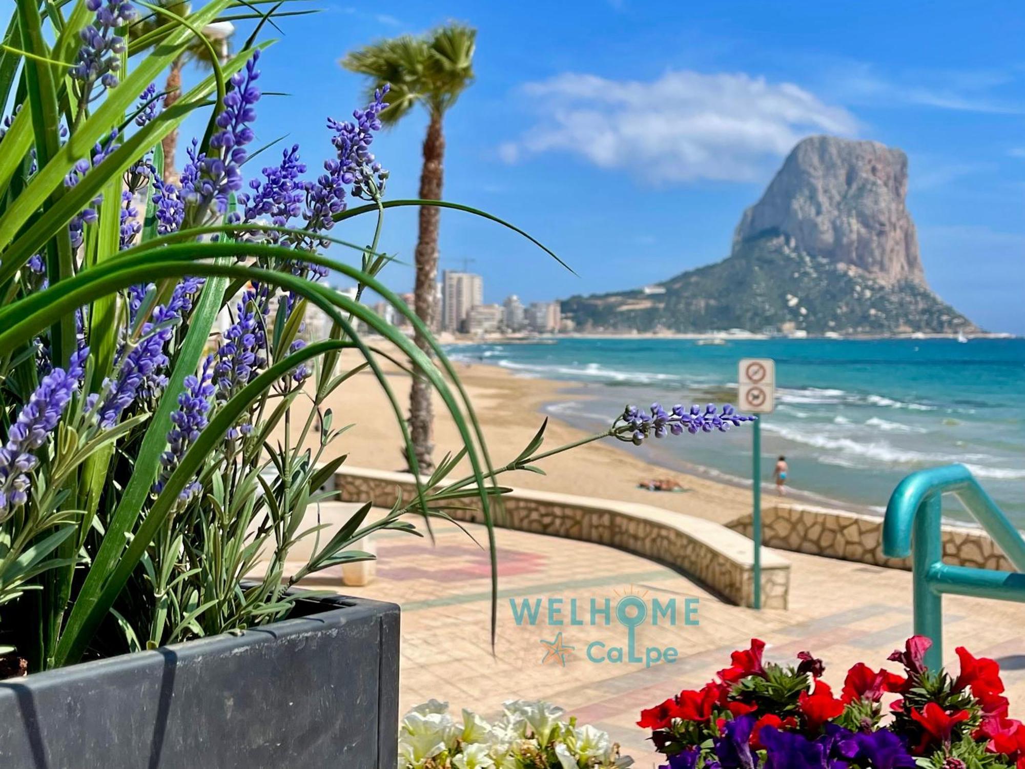 Calalga Сasa Frente A La Playa Con Piscina Privada Villa Calpe Kültér fotó