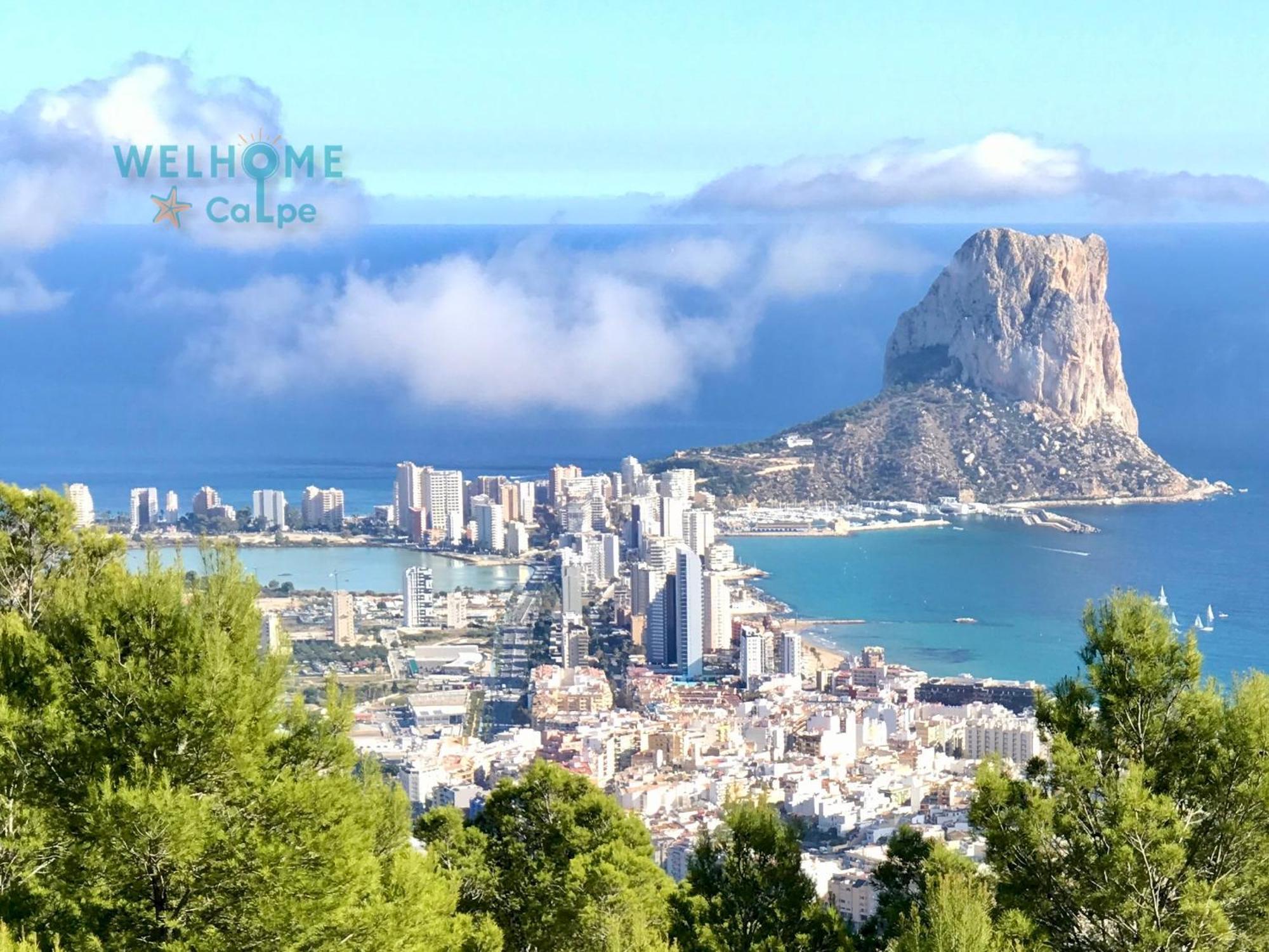 Calalga Сasa Frente A La Playa Con Piscina Privada Villa Calpe Kültér fotó