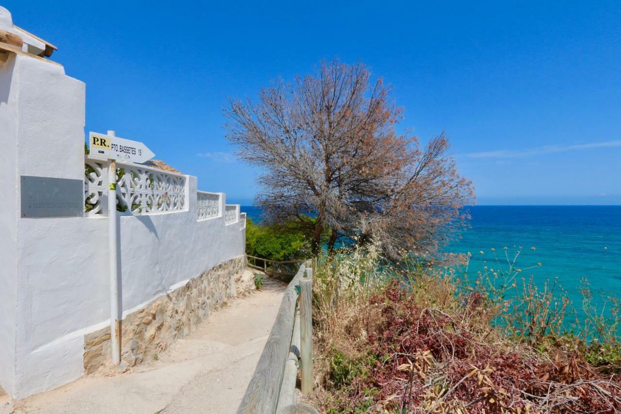 Calalga Сasa Frente A La Playa Con Piscina Privada Villa Calpe Kültér fotó