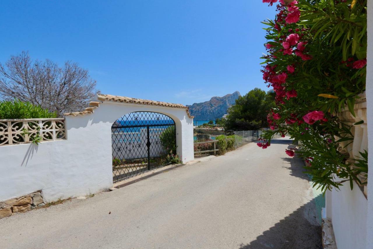 Calalga Сasa Frente A La Playa Con Piscina Privada Villa Calpe Kültér fotó