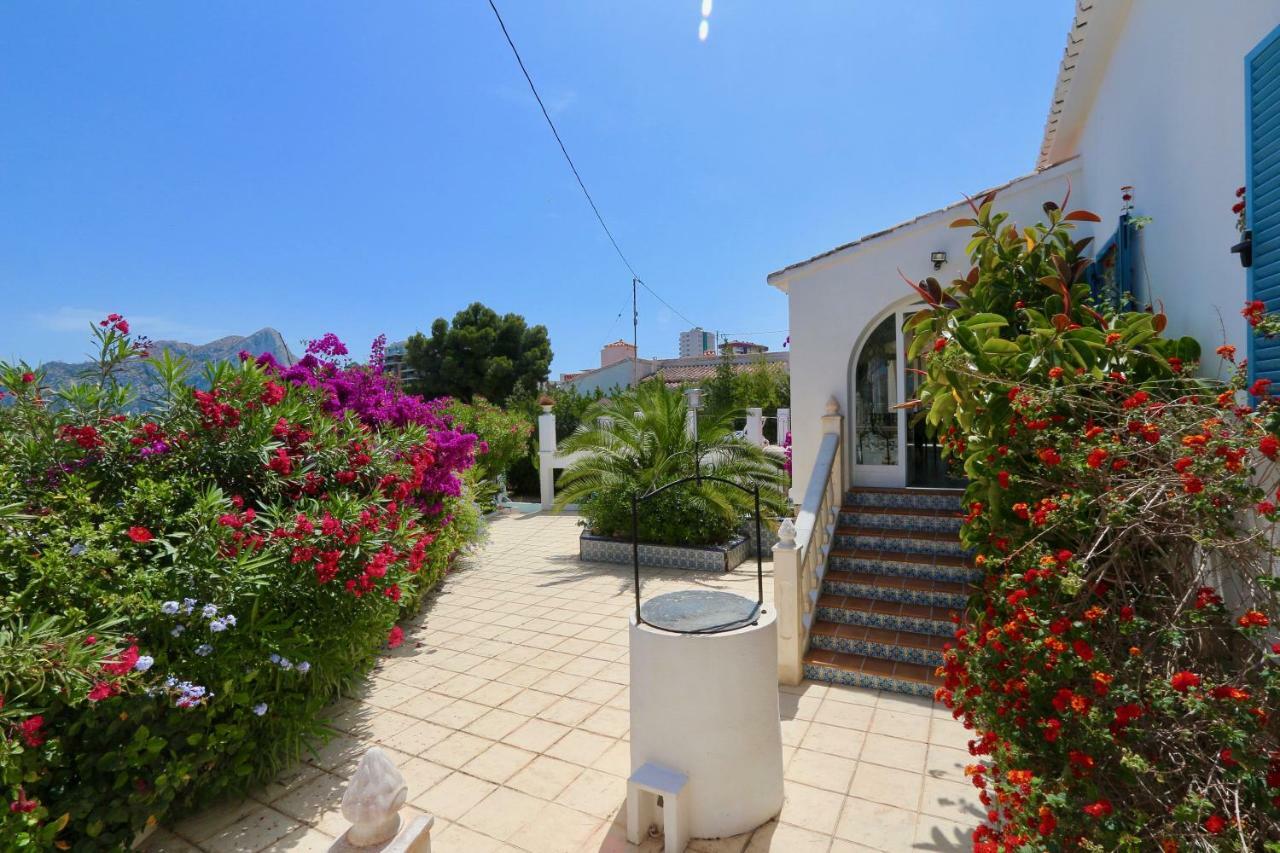 Calalga Сasa Frente A La Playa Con Piscina Privada Villa Calpe Kültér fotó